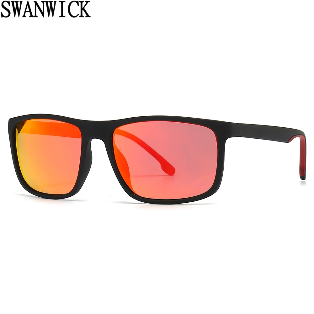 Swanwick unisex square sun glasses for men PC frame retro uv400 polarized sunglasses for women brown black female dropshipping
Swanwick unisex square sun glasses for men PC frame retro uv400 polarized sunglasses for women brown black female dropshipping
