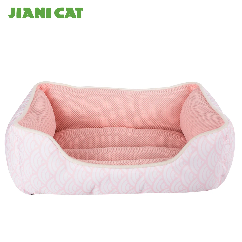 Jianicat mesh pink color cheap dog bed 
Jianicat mesh pink color cheap dog bed