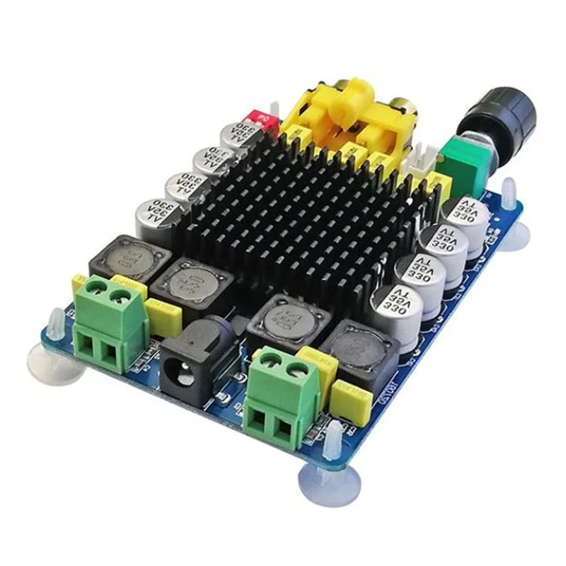 TDA7498 Digital Power Amplifier Board 2.0 Dual-Channel 2X100W Stereo Car Computer Speaker Power Amplifier Module
TDA7498 Digital Power Amplifier Board 2.0 Dual-Channel 2X100W Stereo Car Computer Speaker Power Amplifier Module