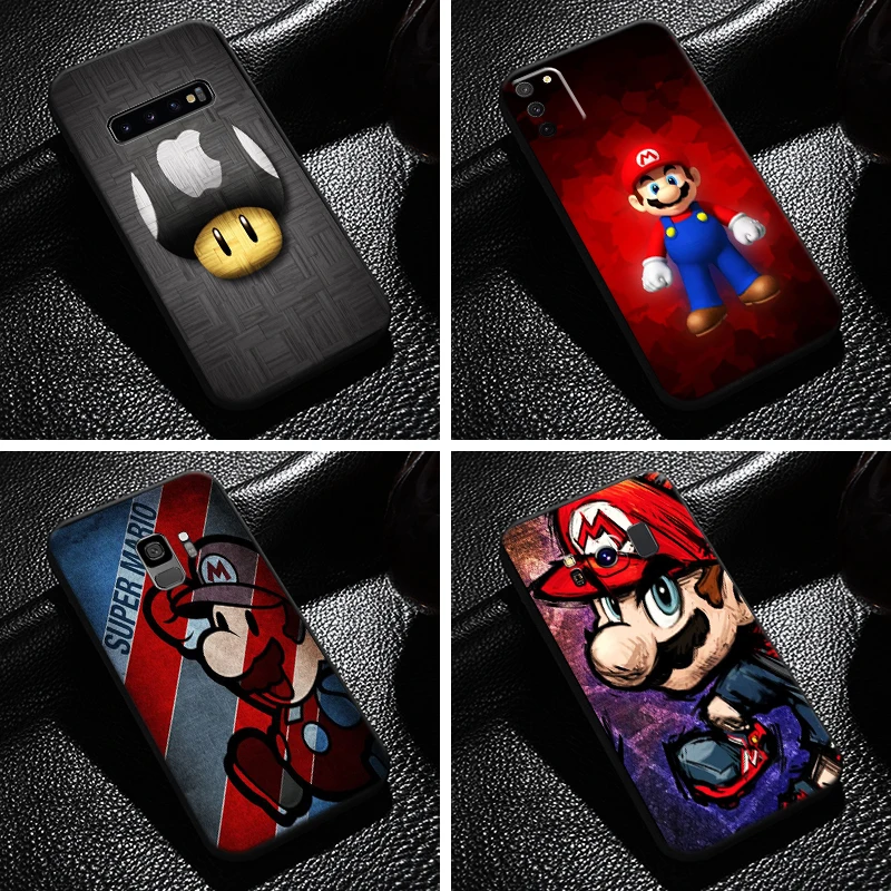 Cartoon Super Mario Bros Phone Case For Samsung Galaxy S10 S9 S8 Plus S10 Lite S10E S10 5G Black Funda Silicone Cover Soft
Cartoon Super Mario Bros Phone Case For Samsung Galaxy S10 S9 S8 Plus S10 Lite S10E S10 5G Black Funda Silicone Cover Soft