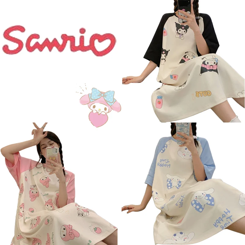 Sanrios Kuromi Cinnamoroll My Melody Пижама большого размера аниме милая искусственная Милая Домашняя одежда Повседневная и удобная
Sanrios Kuromi Cinnamoroll My Melody Пижама большого размера аниме милая искусственная Милая Домашняя одежда Повседневная и удобная