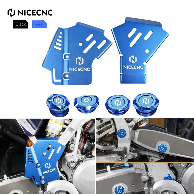 NICECNC Motorcycle Frame Hole Plug Cover Cap & Frame Guards Set For Yamaha YZ250 2016-2023 2022 2021 2019 2018 Billet Aluminum
NICECNC Motorcycle Frame Hole Plug Cover Cap & Frame Guards Set For Yamaha YZ250 2016-2023 2022 2021 2019 2018 Billet Aluminum