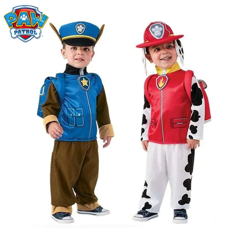 Paw Patrol Kids COS Clothing Chase Marshall Zuma Skye Boys Girls Cosplay Clothes for Children's Day Gift
Paw Patrol Kids COS Clothing Chase Marshall Zuma Skye Boys Girls Cosplay Clothes for Children's Day Gift