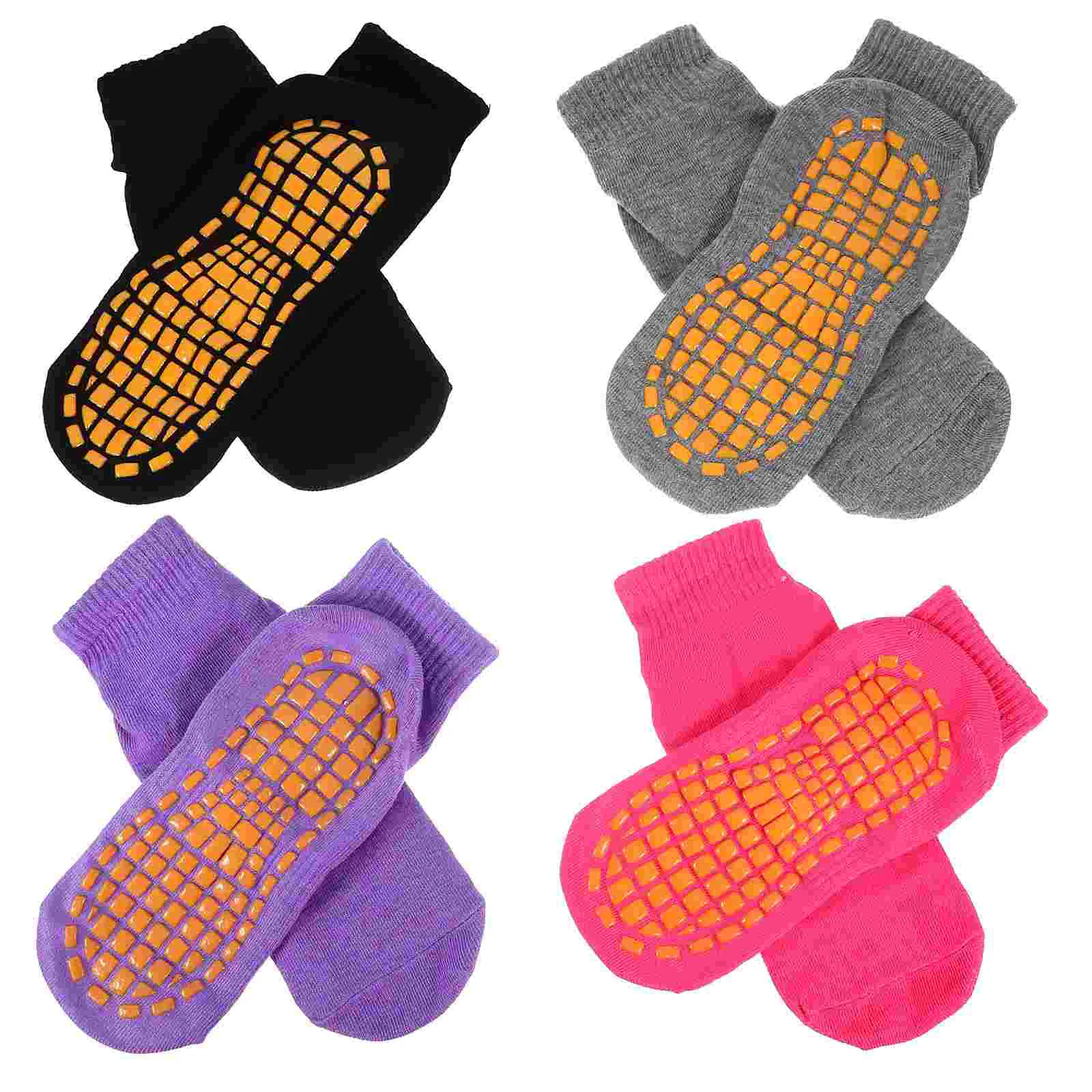4 Pairs Anti Slip Socks Jogger Nonslip Pilates Grip Women Floor Sweat Absorbing Polyester Cotton Womens Outroad
4 Pairs Anti Slip Socks Jogger Nonslip Pilates Grip Women Floor Sweat Absorbing Polyester Cotton Womens Outroad