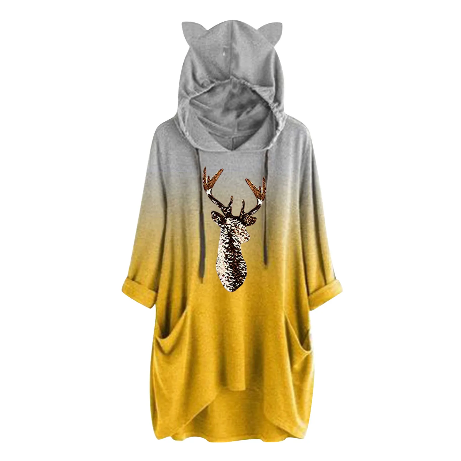 Women Zip up Hooded Sweatshirt Women Casual Ear Hoodie Print HWith Pockets Printed Cat Women Zip up Hooded Sweatshirt Women
Women Zip up Hooded Sweatshirt Women Casual Ear Hoodie Print HWith Pockets Printed Cat Women Zip up Hooded Sweatshirt Women