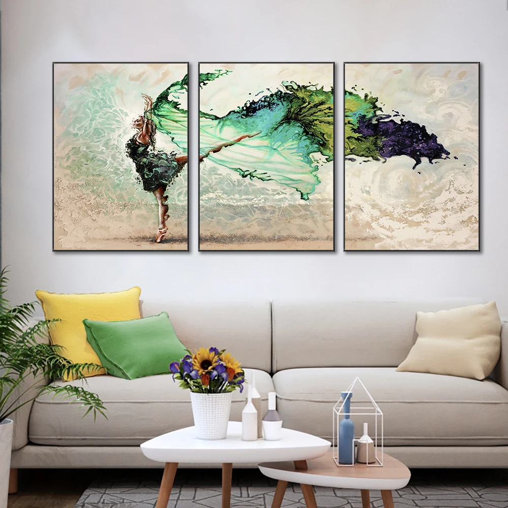 3PCS Figures Ballerina Modern Canvas Oil Painting Abstract Aesthetic Artwork Colourful Wall Art Poster Pictures Room Decor
3PCS Figures Ballerina Modern Canvas Oil Painting Abstract Aesthetic Artwork Colourful Wall Art Poster Pictures Room Decor