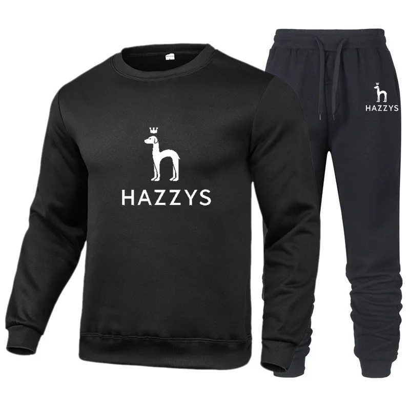 2023 new HAZZYS men's casual, stylish, round-necked sweatshirt set high-quality men's round-necked printed sports suit
2023 new HAZZYS men's casual, stylish, round-necked sweatshirt set high-quality men's round-necked printed sports suit