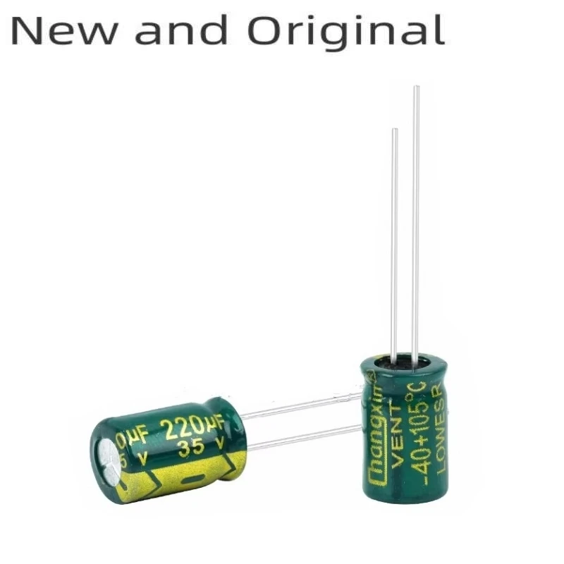 50PCS 35V 220UF 220U high-frequency low resistance long life high-temperature resistant electrolytic capacitor volume 8X12
50PCS 35V 220UF 220U high-frequency low resistance long life high-temperature resistant electrolytic capacitor volume 8X12