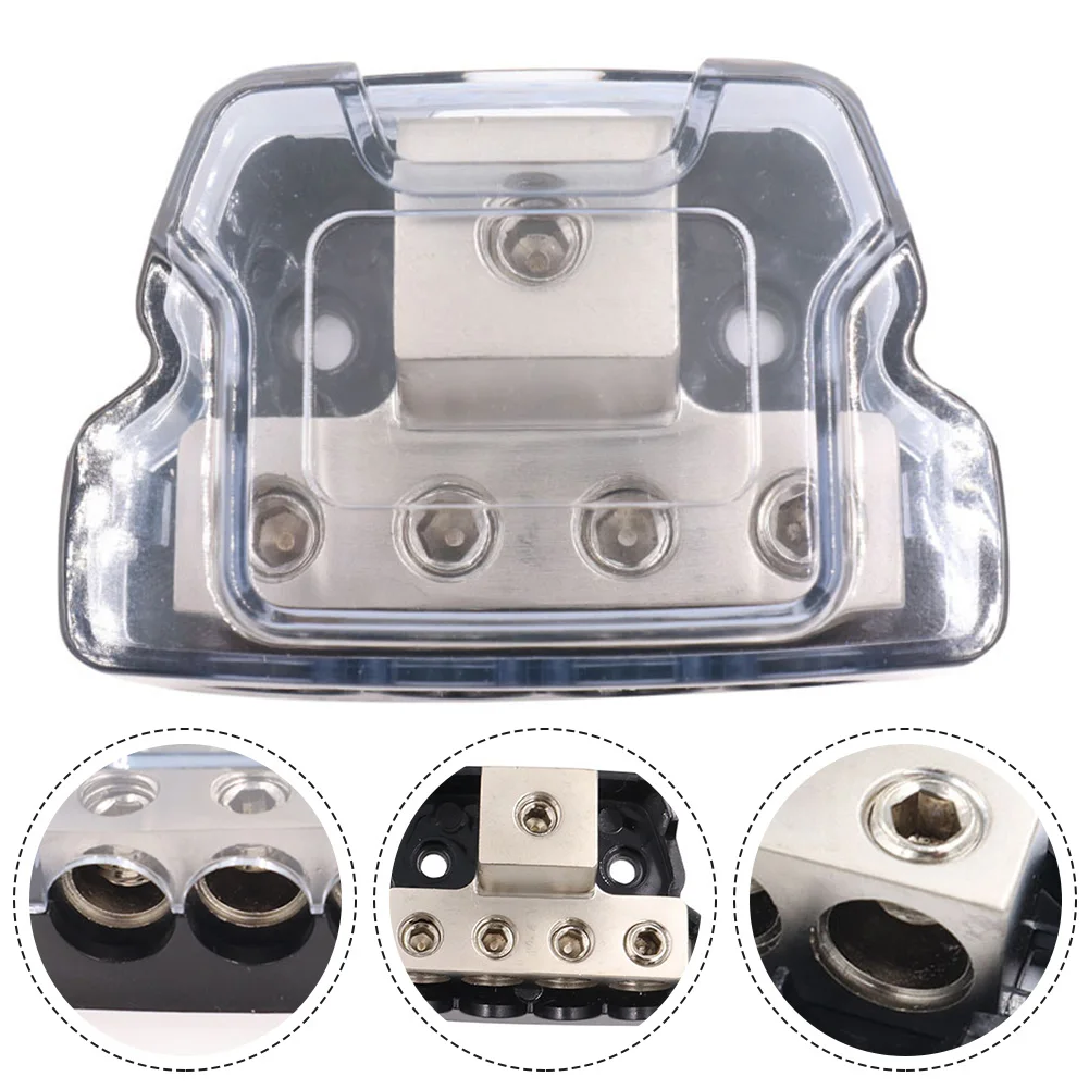 High Quality Distribution Block Distributor 1 Input 4 Output Alloy Car Accessories Easy To Use Power Distribution
High Quality Distribution Block Distributor 1 Input 4 Output Alloy Car Accessories Easy To Use Power Distribution