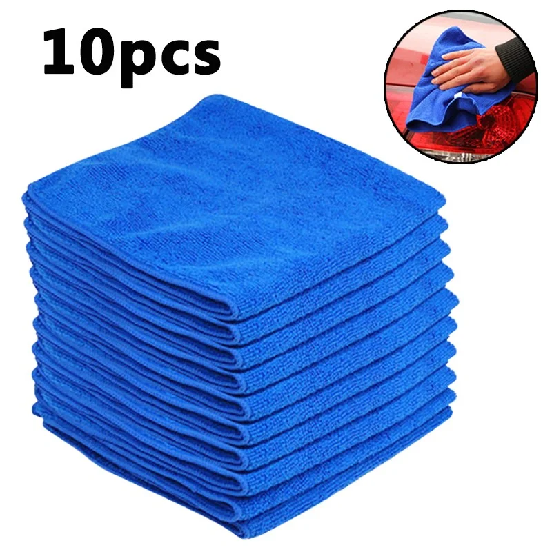 10pcs Microfiber Car Cleaning Towels Thin Soft Drying Cloth Water Suction Automobile Motorcycle Household Washing Duster Towel
10pcs Microfiber Car Cleaning Towels Thin Soft Drying Cloth Water Suction Automobile Motorcycle Household Washing Duster Towel