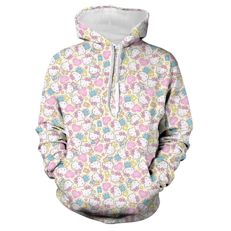 3D Kitty Hoodie Hello Kitty Women's Fall Leisure Hoodie Men's and Girls' Fashion Street Wear Printed Hoodie
3D Kitty Hoodie Hello Kitty Women's Fall Leisure Hoodie Men's and Girls' Fashion Street Wear Printed Hoodie