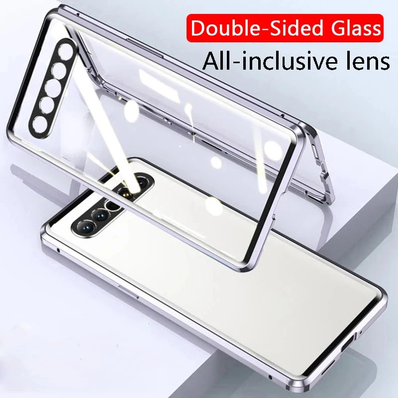 360 Double Sided Magnetic Adsorption Metal Case For Meizu 17 Pro Glass Cover Camera Lens Protector Film For Meizu 17 Phone Shell
360 Double Sided Magnetic Adsorption Metal Case For Meizu 17 Pro Glass Cover Camera Lens Protector Film For Meizu 17 Phone Shell