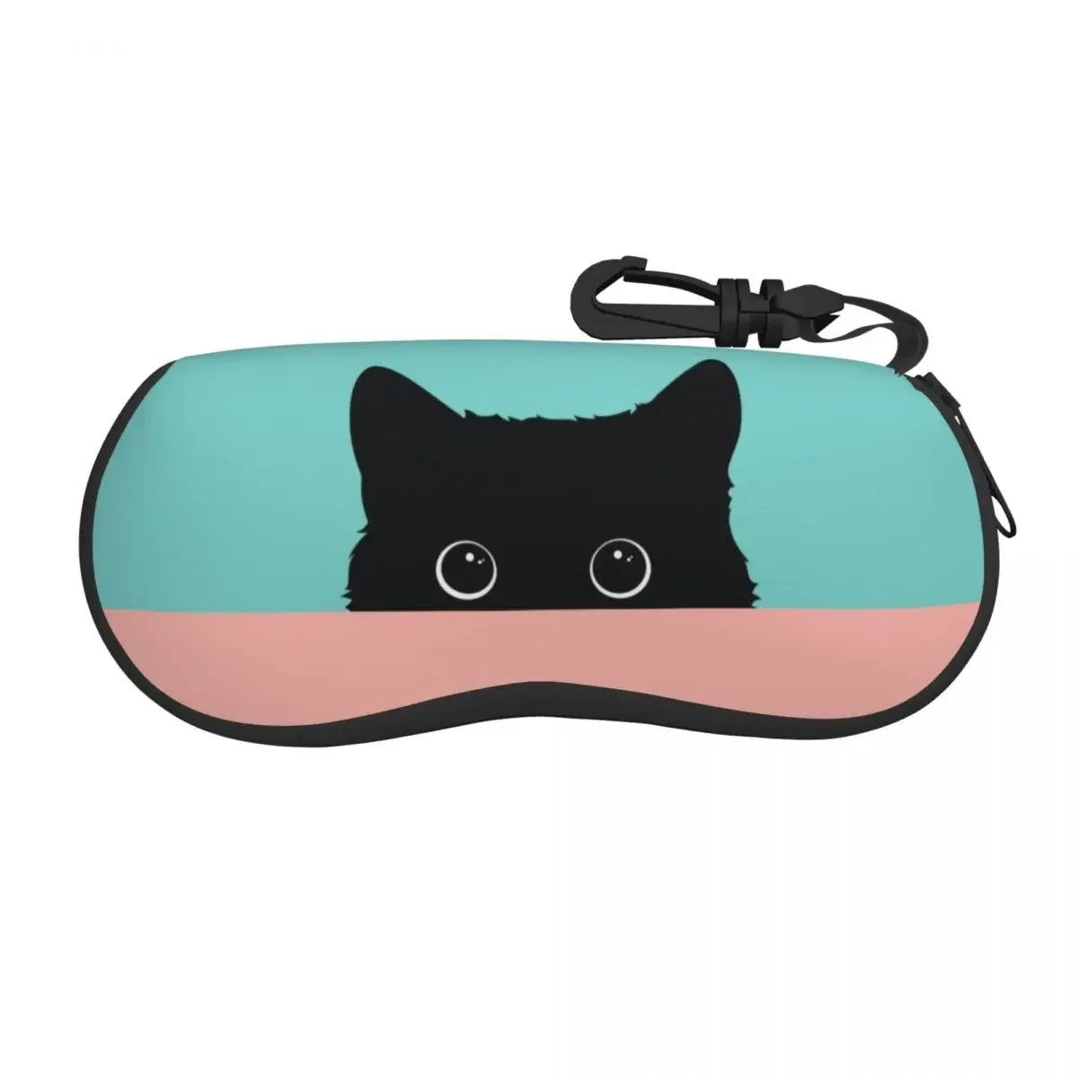Black Cat Peeping Shell Eyeglasses Case Women Men Cool Animal Cartoon Glasses Case Sunglasses Box Pouch 
Black Cat Peeping Shell Eyeglasses Case Women Men Cool Animal Cartoon Glasses Case Sunglasses Box Pouch