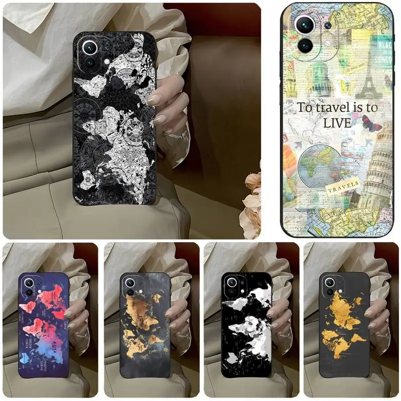 World Map Travel Phone Case For Xiaomi Redmi Note 11 11Pro 11ePro 10 10Pro 9 8 6 Pro 10T 9A 8T 7A 8 8T Silicone Cover
World Map Travel Phone Case For Xiaomi Redmi Note 11 11Pro 11ePro 10 10Pro 9 8 6 Pro 10T 9A 8T 7A 8 8T Silicone Cover