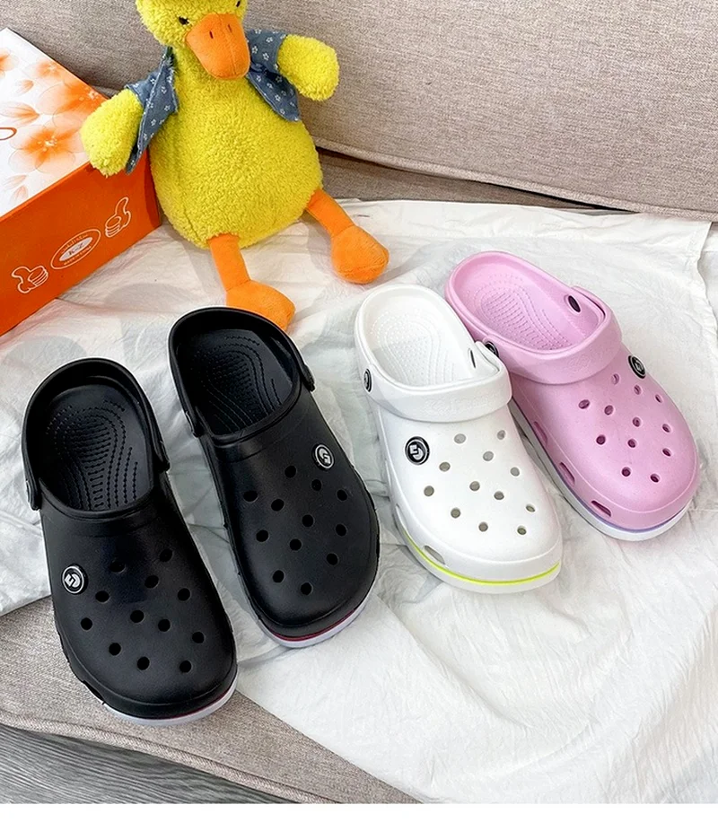 Women's Sandals 2022 Slippers Man Sandals Summer Men's Sneakers Beach Flippers Hole ccro cShoes Non-slip
Women's Sandals 2022 Slippers Man Sandals Summer Men's Sneakers Beach Flippers Hole ccro cShoes Non-slip