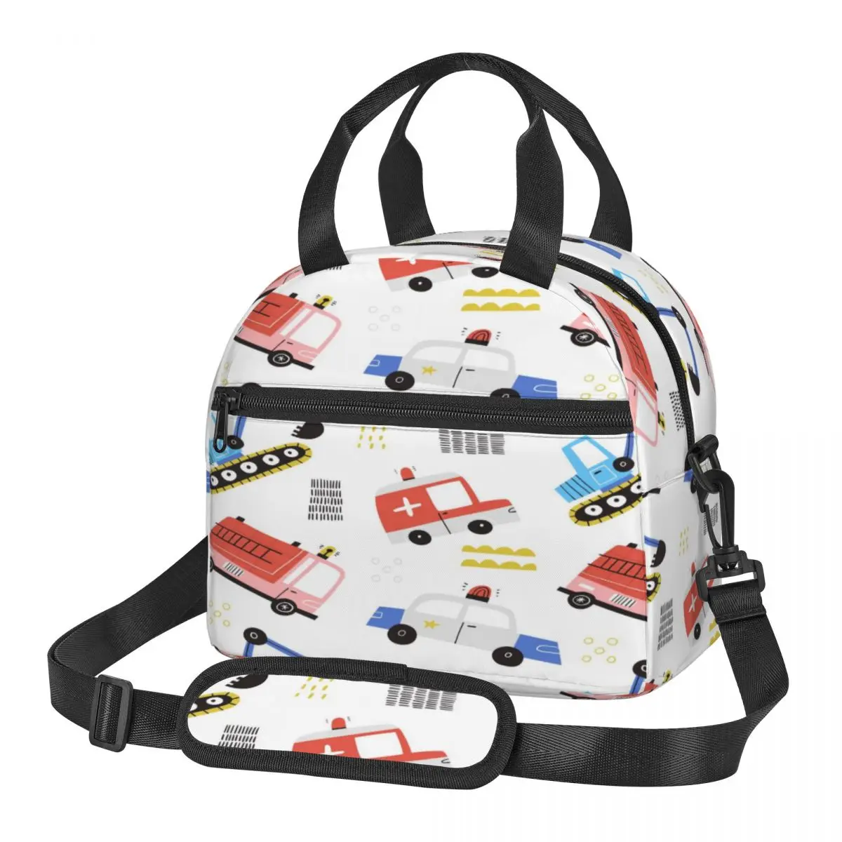 Portable Insulated Thermal Bento Lunch Box Cute Ambulance Police Car Fire Engine Truck Picnic Storage Bag Pouch Lunch Bag
Portable Insulated Thermal Bento Lunch Box Cute Ambulance Police Car Fire Engine Truck Picnic Storage Bag Pouch Lunch Bag