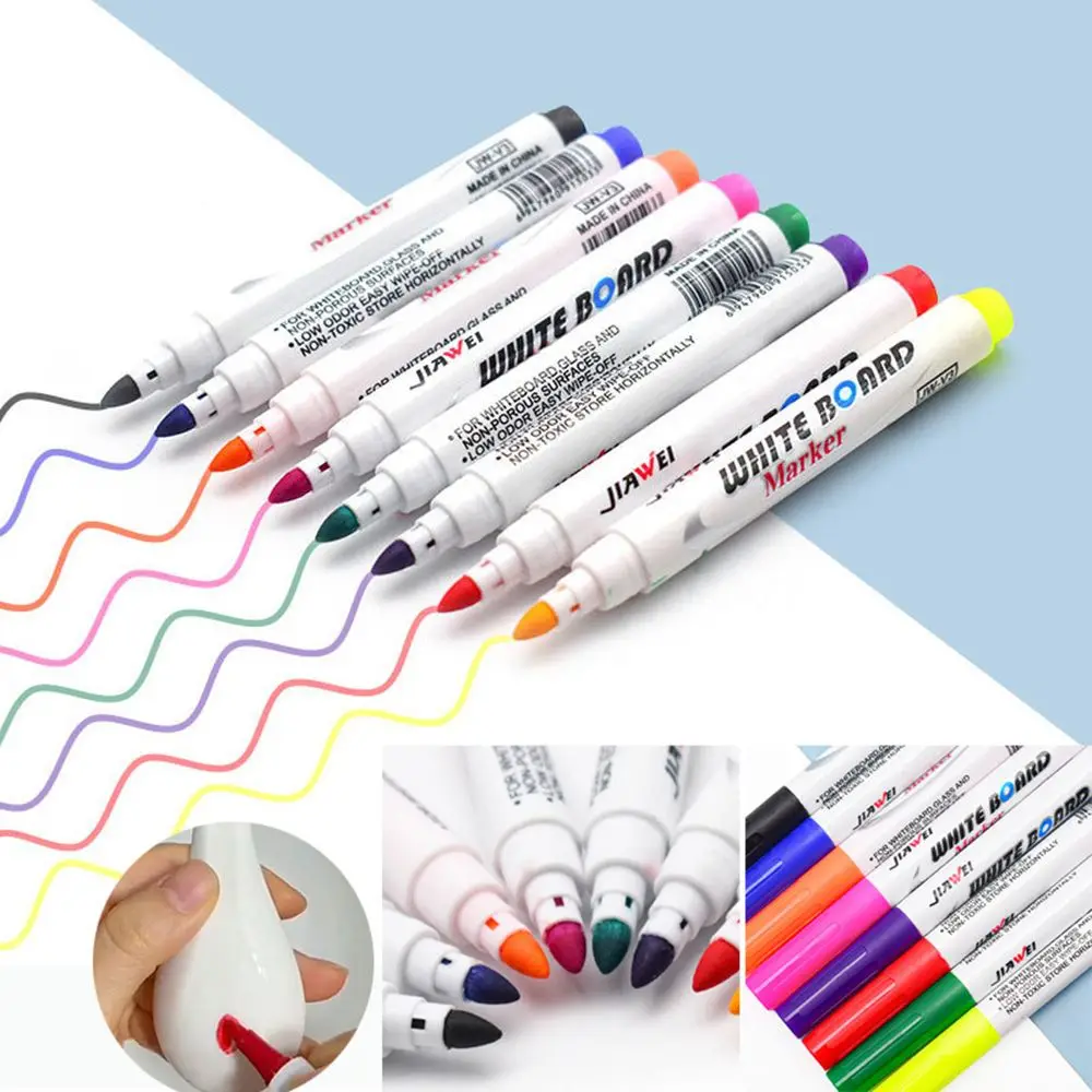 Water Drawing Floating Early Education Toys Colorful Mark Pen Whiteboard Markers Doodle Pen Magical Water Painting Pen
Water Drawing Floating Early Education Toys Colorful Mark Pen Whiteboard Markers Doodle Pen Magical Water Painting Pen