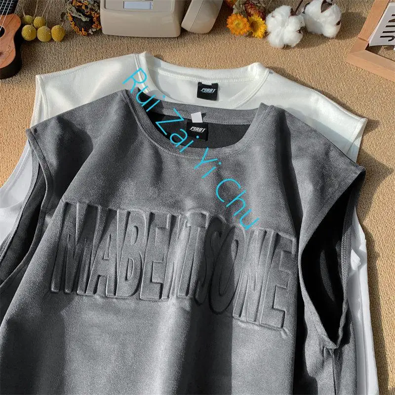 Sweetheart Tank Top for Men Summer High End Sensible Shuai Casual Loose Sport Sleeveless T-Shirt Vintage Y2K Clothes
Sweetheart Tank Top for Men Summer High End Sensible Shuai Casual Loose Sport Sleeveless T-Shirt Vintage Y2K Clothes