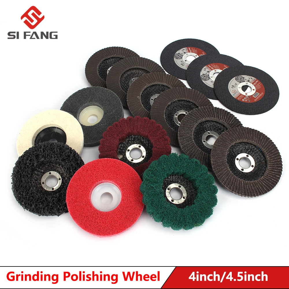 15pcs 4inch/4.5inch Flap Discs 115mm Sanding Disc 60/80/120/240/320 Grit Grinding Wheels Blades For Angle Grinder Cut Off Wheels
15pcs 4inch/4.5inch Flap Discs 115mm Sanding Disc 60/80/120/240/320 Grit Grinding Wheels Blades For Angle Grinder Cut Off Wheels