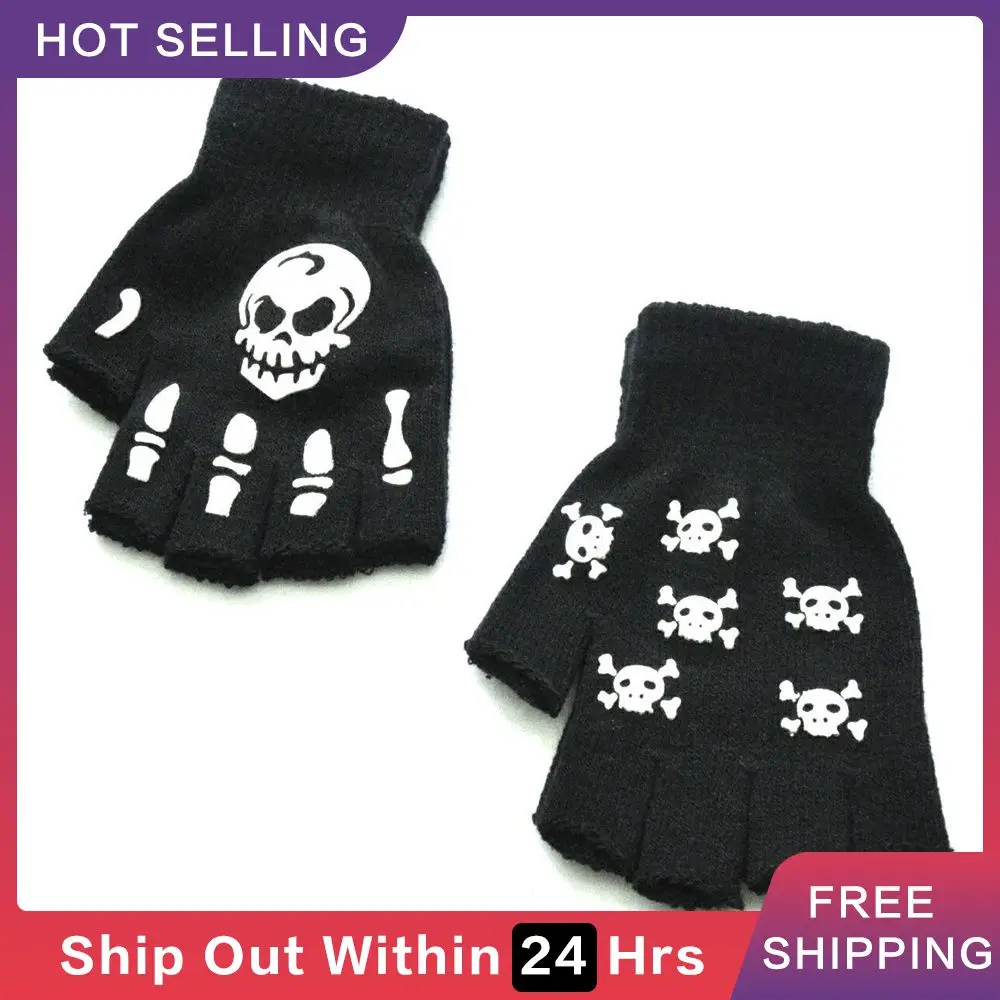 Halloween Luminous Gloves Comfortable Halloween Stretch-knit Fingless Gloves Punk Gloves Gloves On Demand Finger-less Gloves
Halloween Luminous Gloves Comfortable Halloween Stretch-knit Fingless Gloves Punk Gloves Gloves On Demand Finger-less Gloves