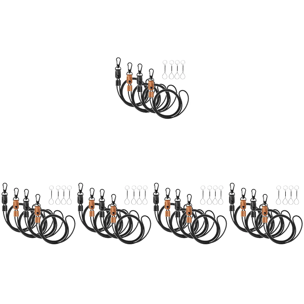 20 Sets of Knitting Hanging Ropes Key Chains Convenient Lanyards Portable Key Chains
20 Sets of Knitting Hanging Ropes Key Chains Convenient Lanyards Portable Key Chains