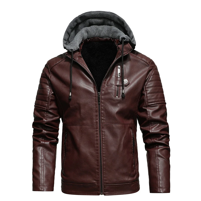 Men's Winter Motorcycle Pu Leather 2022 Vintage Wool Warm Leather Jacket Men's Zipper Fall Suit Jacket
Men's Winter Motorcycle Pu Leather 2022 Vintage Wool Warm Leather Jacket Men's Zipper Fall Suit Jacket