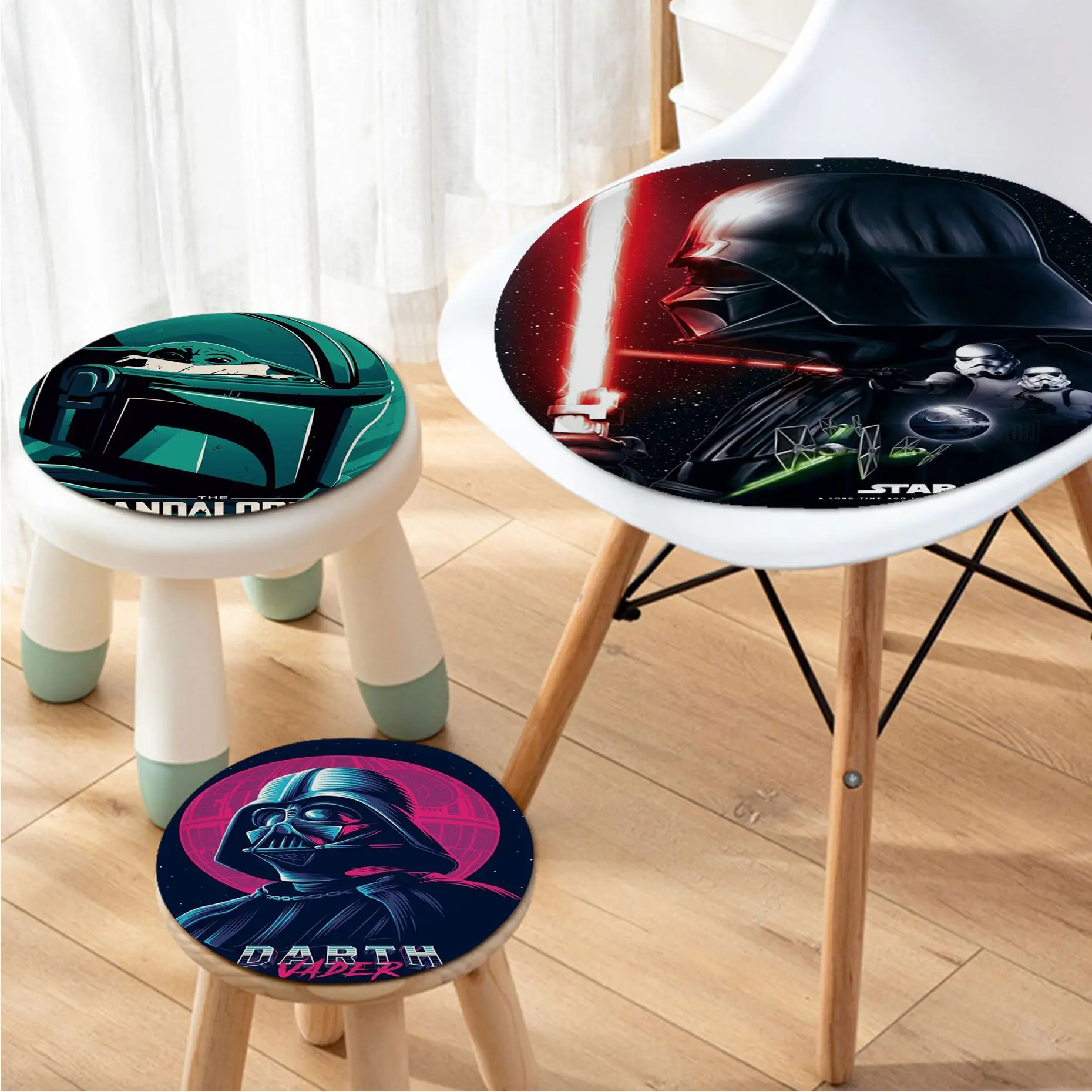 Disney Darth Vader Yoda Decorative Chair Cushion Soft Office Car Seat Comfort Breathable 45x45cm Chair Cushions
Disney Darth Vader Yoda Decorative Chair Cushion Soft Office Car Seat Comfort Breathable 45x45cm Chair Cushions