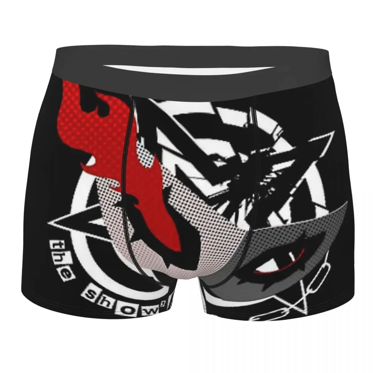 White Mask The Show's Over Man's Boxer Briefs Persona 5 Morgana Game Breathable Underpants High Quality Print Shorts Gift Idea
White Mask The Show's Over Man's Boxer Briefs Persona 5 Morgana Game Breathable Underpants High Quality Print Shorts Gift Idea