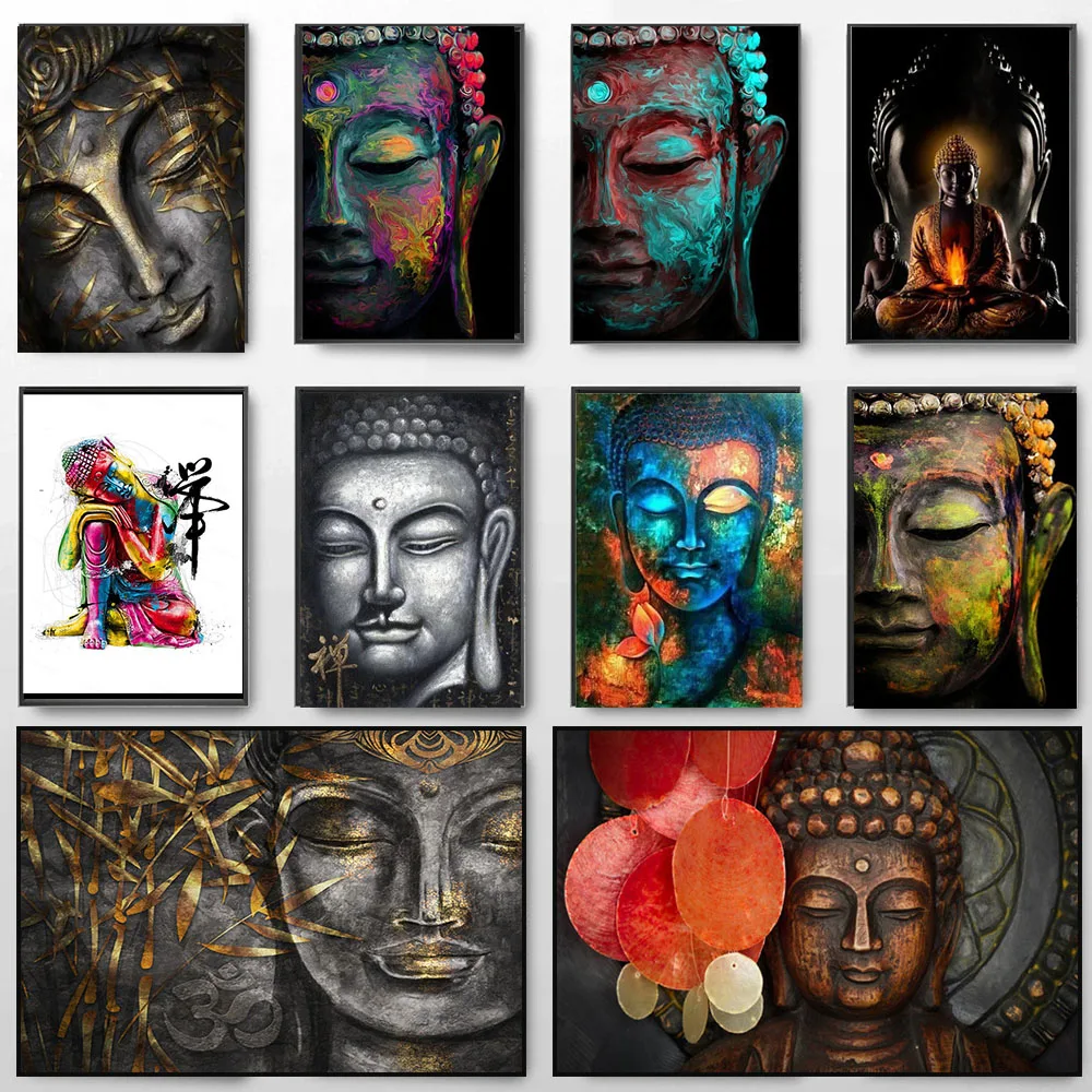 Buddhism God Shakyamuni Buddha Print Art Canvas Poster for Living Room Decoration Home Wall Decor Picture
Buddhism God Shakyamuni Buddha Print Art Canvas Poster for Living Room Decoration Home Wall Decor Picture
