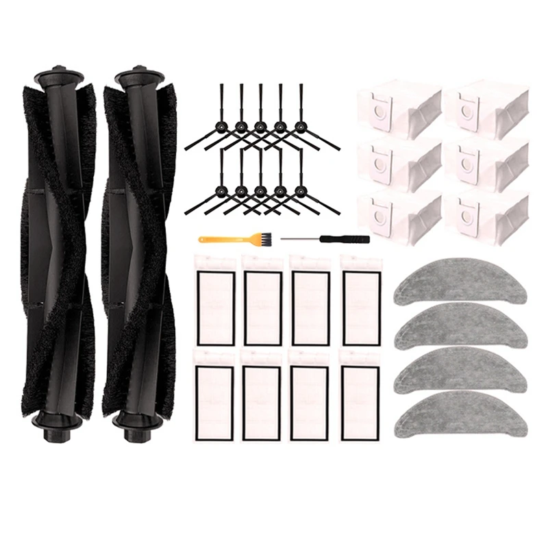 Main Side Brush Filter Dust Bag And Mop Cloth Replacement Accessories For Xiaomi Roidmi Eve Plus SDJ01RM Vacuum Cleaner
Main Side Brush Filter Dust Bag And Mop Cloth Replacement Accessories For Xiaomi Roidmi Eve Plus SDJ01RM Vacuum Cleaner