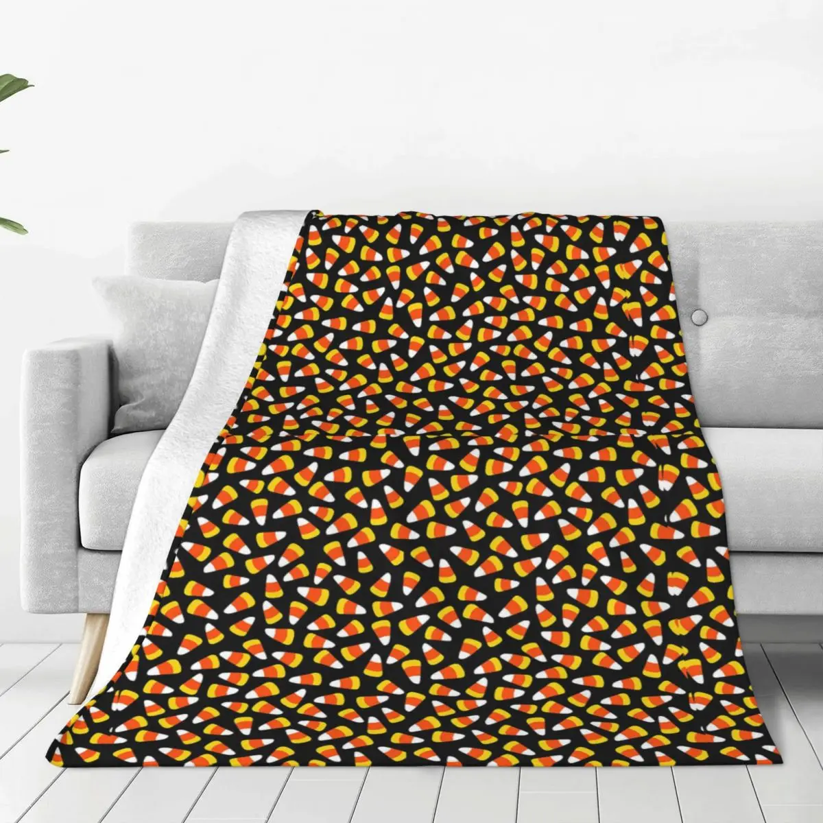 Candy Corn Halloween Fabric Soft Fleece Throw Blanket Warm and Cozy Comfy Microfiber Blanket for Couch Sofa Bed 40"x30"
Candy Corn Halloween Fabric Soft Fleece Throw Blanket Warm and Cozy Comfy Microfiber Blanket for Couch Sofa Bed 40"x30"
