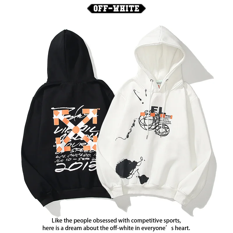 High quality 2024 fashion OFF WHITE 1:1 fall and winter creative graffiti monogram arrow padded hooded sweatshirt
High quality 2024 fashion OFF WHITE 1:1 fall and winter creative graffiti monogram arrow padded hooded sweatshirt