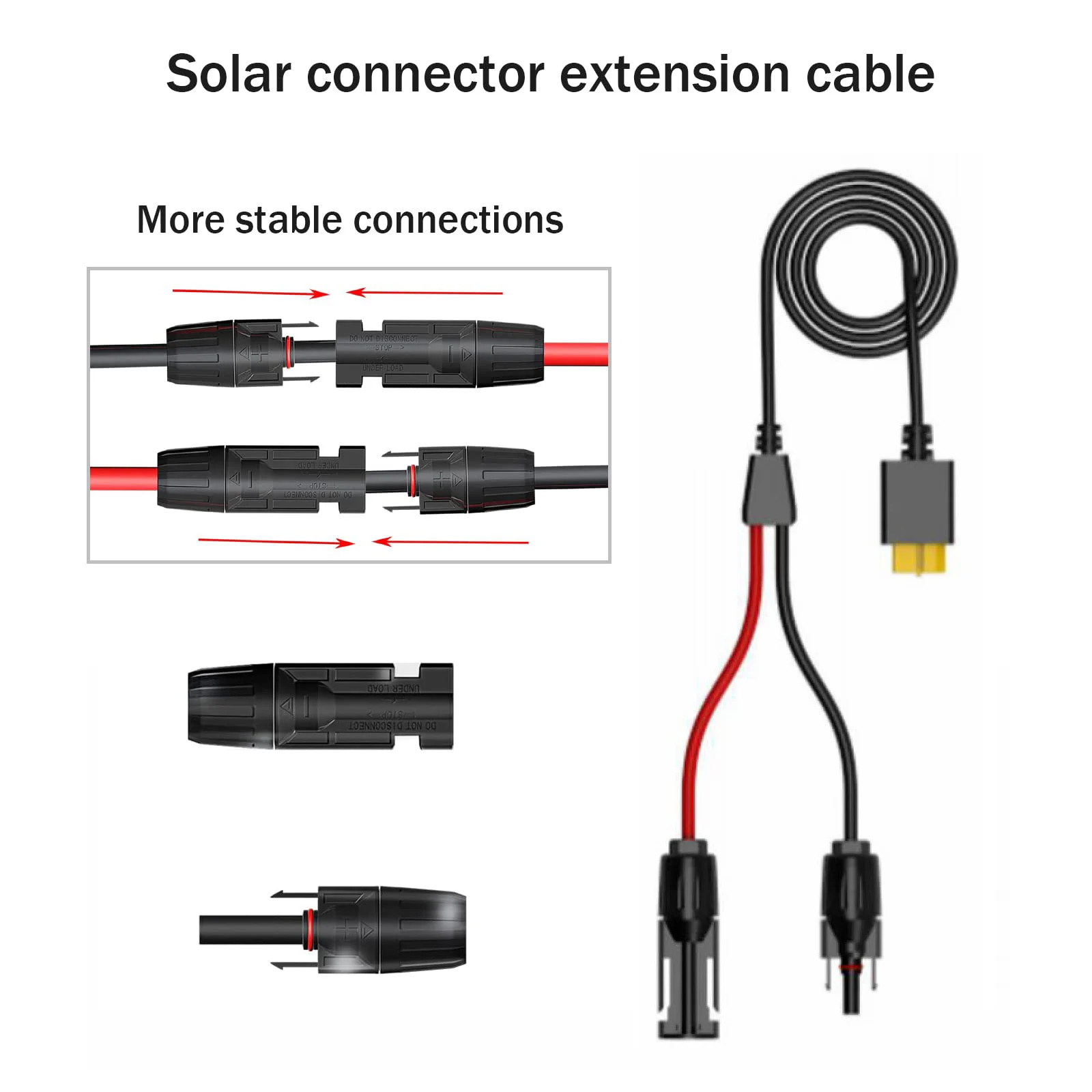 Соединительный кабель для солнечной панели мама 100 см 16AWG XT60 солнечный генератор солнечная панель портативная электростанция
Соединительный кабель для солнечной панели мама 100 см 16AWG XT60 солнечный генератор солнечная панель портативная электростанция