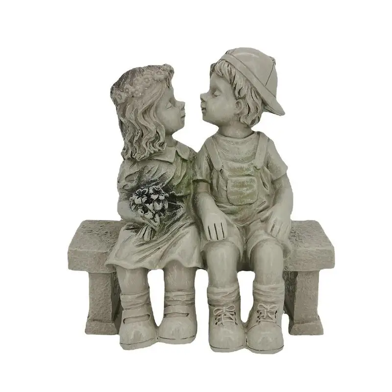 First Kiss Garden Statue Decor Puppy Love Kissings Couple Flower Bed Decorative Sculpture Wife Gifts For Outdoor Lawn Yard Art
First Kiss Garden Statue Decor Puppy Love Kissings Couple Flower Bed Decorative Sculpture Wife Gifts For Outdoor Lawn Yard Art