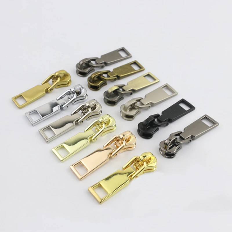 10Pcs Metal 5# Zipper Sliders for Jackets Clothes Coat Head Pullers Zipper Repair Kit Zipper Pull DIY Bag Sewing Accessories
10Pcs Metal 5# Zipper Sliders for Jackets Clothes Coat Head Pullers Zipper Repair Kit Zipper Pull DIY Bag Sewing Accessories