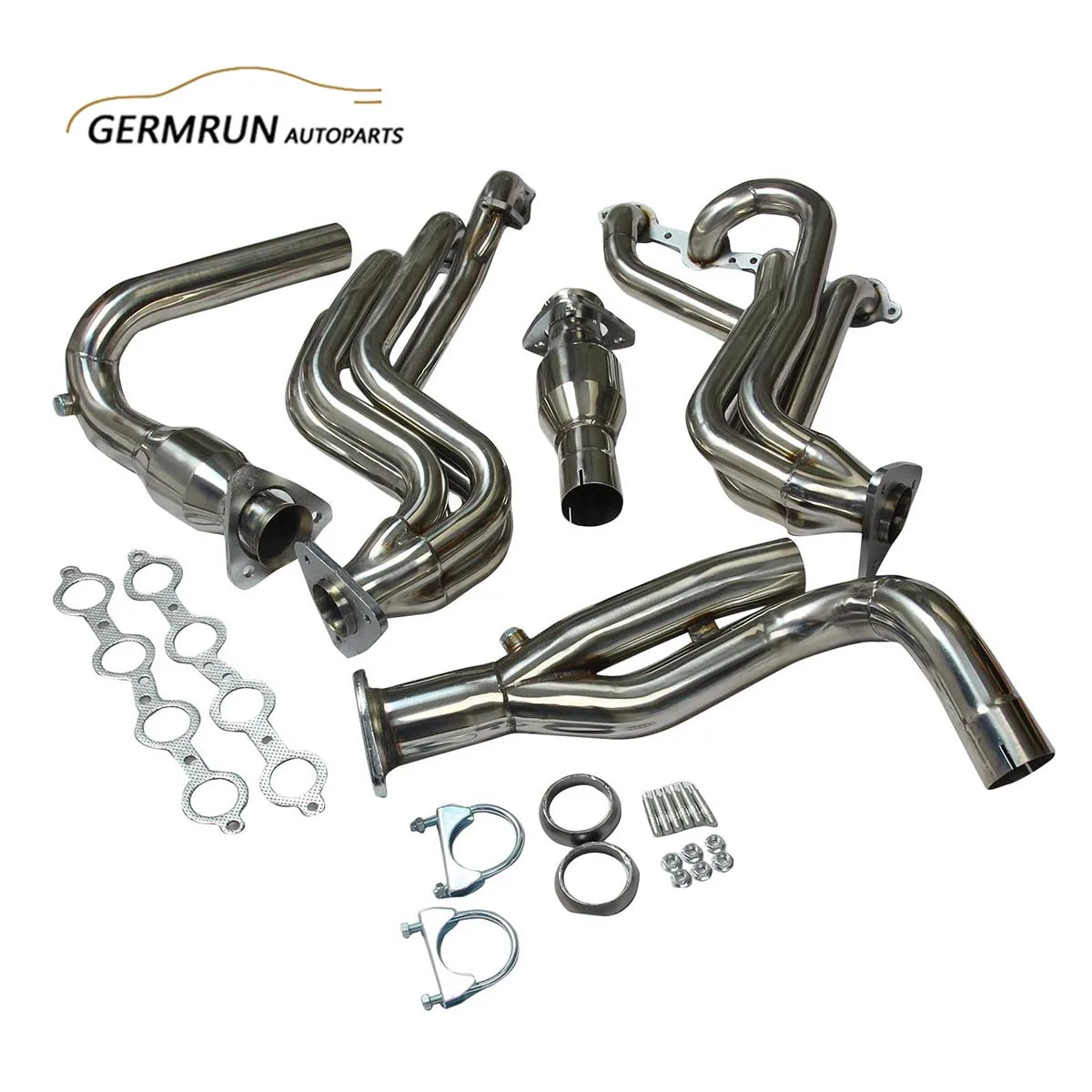 Exhaust Manifold Header Y-Pipe Exhaust Racing Pipe For 99-05 Chevy Silverado 1500 GMC Sierra Stainless Steel
Exhaust Manifold Header Y-Pipe Exhaust Racing Pipe For 99-05 Chevy Silverado 1500 GMC Sierra Stainless Steel