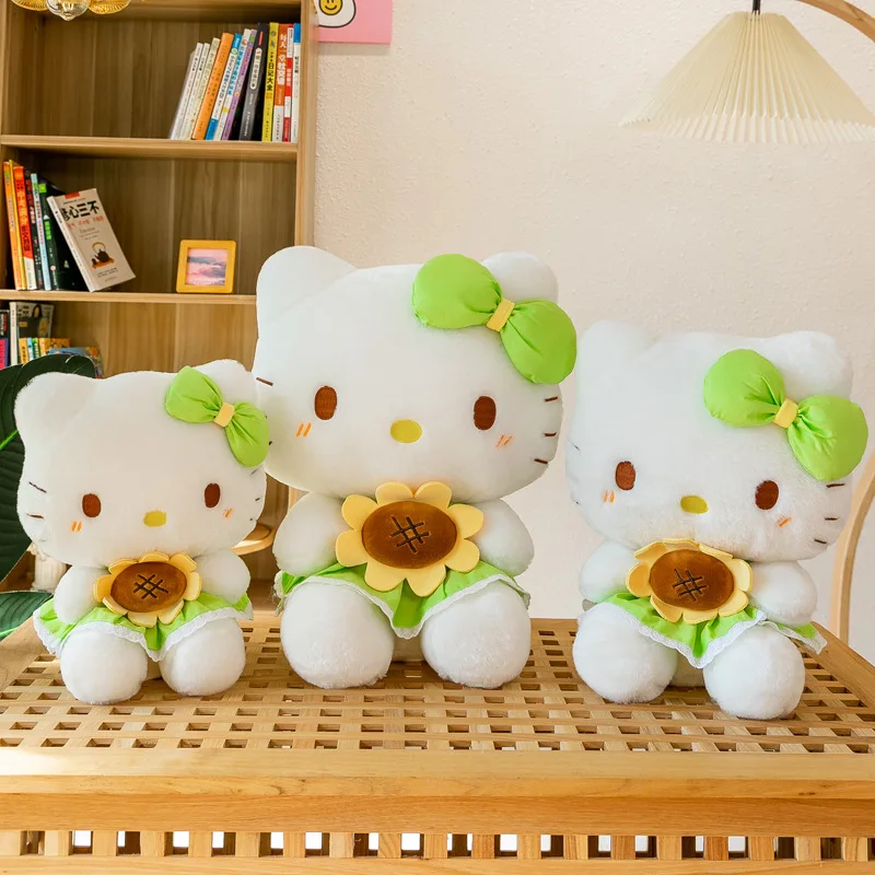 Sanrio аниме Подсолнух Hello Kitty плюшевая кукла подушка милая кукла плюшевая игрушка детский подарок на день рождения новое сердце для девочки
Sanrio аниме Подсолнух Hello Kitty плюшевая кукла подушка милая кукла плюшевая игрушка детский подарок на день рождения новое сердце для девочки