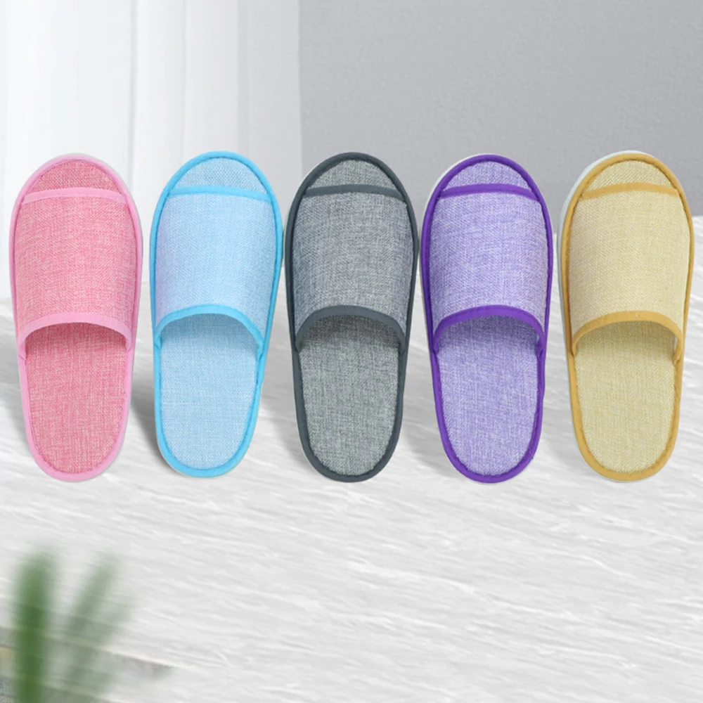 Unisex Women Men Indoor Floor Flat Shoes Four Seasons Linen Flip Flops Home Guest Hotel Non-slip Slippers Solid Color Slipper 
Unisex Women Men Indoor Floor Flat Shoes Four Seasons Linen Flip Flops Home Guest Hotel Non-slip Slippers Solid Color Slipper