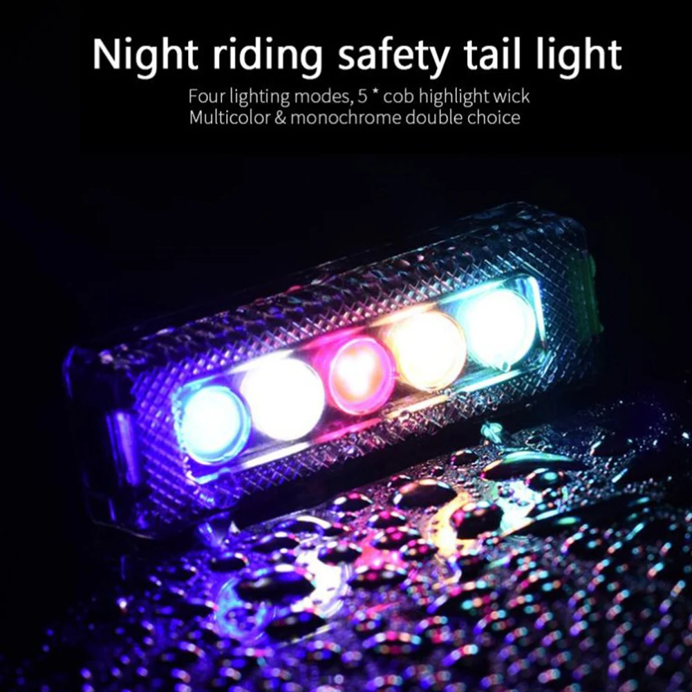 Bike Tail Light Waterproof USB Rechargeable Bicycle Warning Light With 5 Modes Ultra-Bright Bike Rear Lamp Cycling Equipment
Bike Tail Light Waterproof USB Rechargeable Bicycle Warning Light With 5 Modes Ultra-Bright Bike Rear Lamp Cycling Equipment