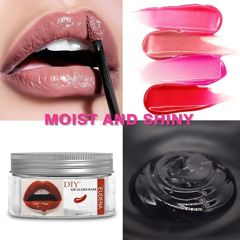 

100ML DIY Handmade Lip Glaze Liquid Lipstick Mirror Matte Lip Gloss Base Material Thin Lip Gloss Lip Oil for DIY Lip Gloss Kit