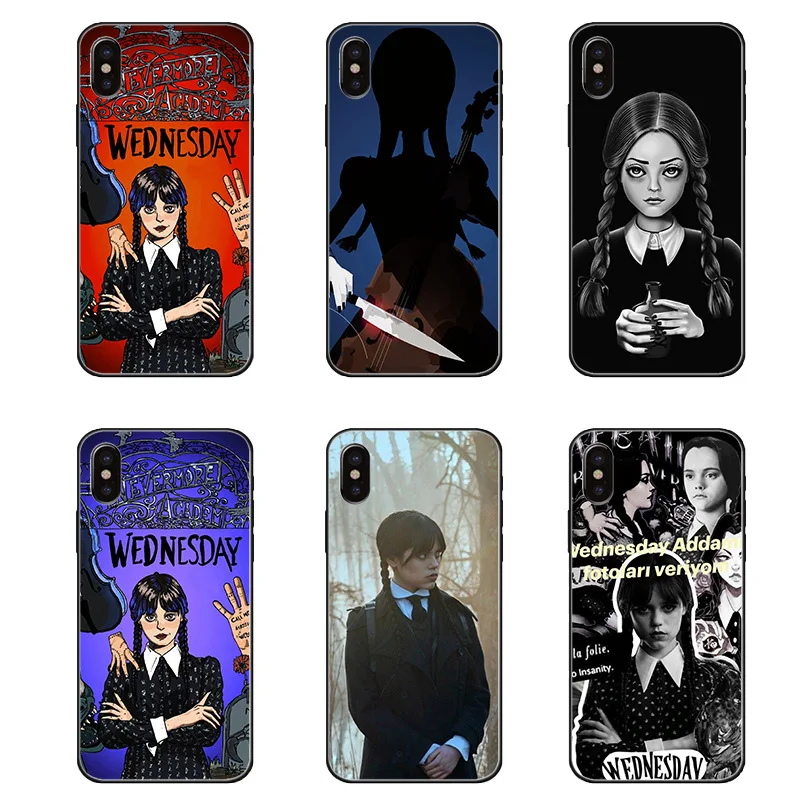 New Wednesday Addams movie and TV peripheral for IPhone case cell phone protective cover anti-drop birthday gift toys
New Wednesday Addams movie and TV peripheral for IPhone case cell phone protective cover anti-drop birthday gift toys