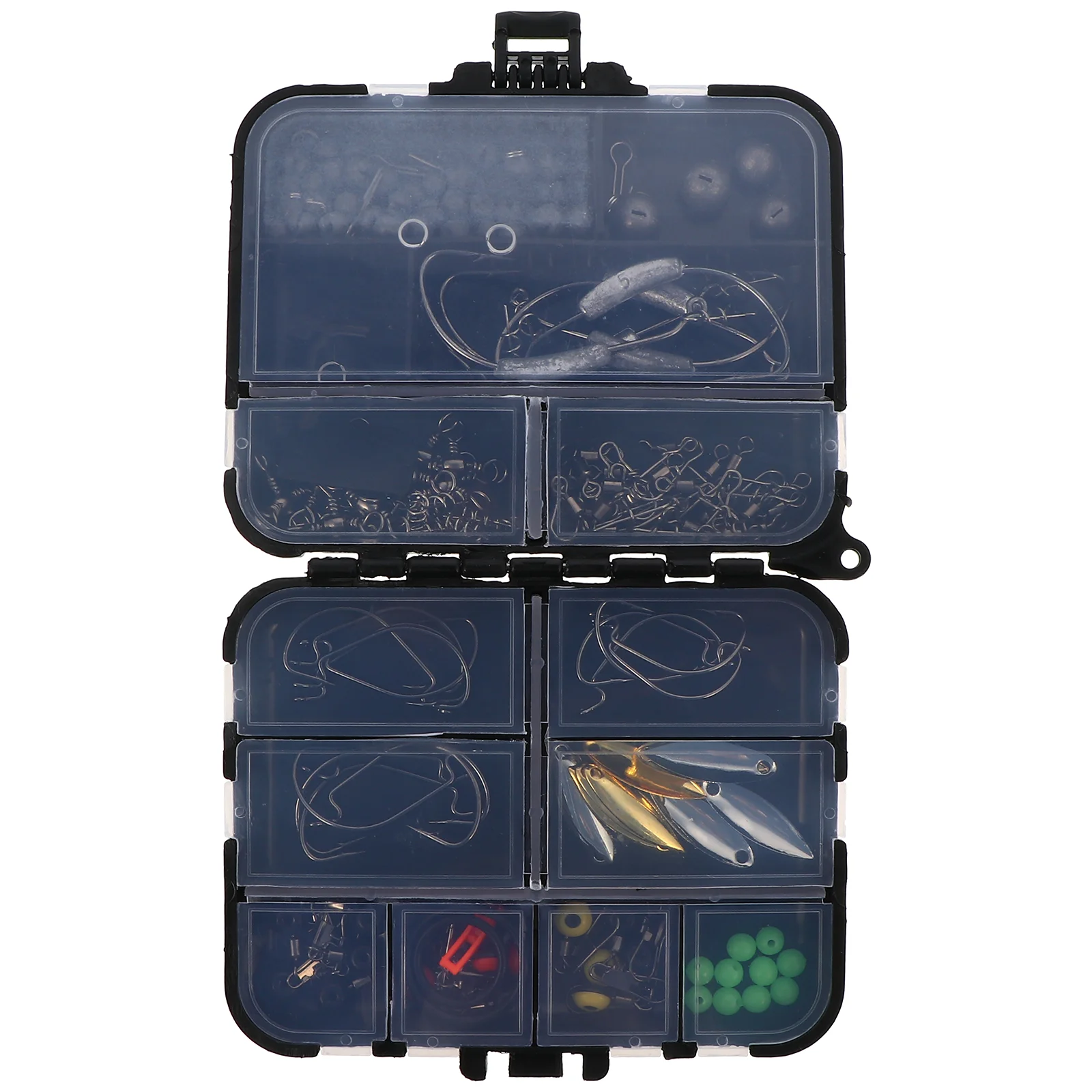 Fishing Terminal Tackle Set Fishing Terminal Tackle Box with Fishing Hooks - Rings Sinker Slides Fishing Beads Space Beans
Fishing Terminal Tackle Set Fishing Terminal Tackle Box with Fishing Hooks - Rings Sinker Slides Fishing Beads Space Beans
