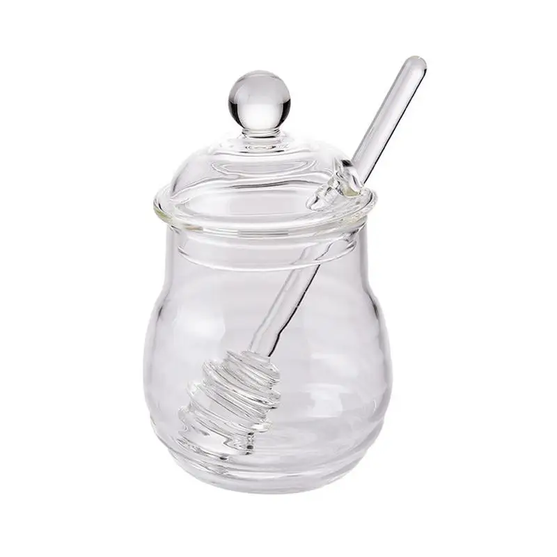 Ml Safe Glass Honey Pot Clear Jar Set With Dipper And Lid For Home Kitchen Use
Ml Safe Glass Honey Pot Clear Jar Set With Dipper And Lid For Home Kitchen Use