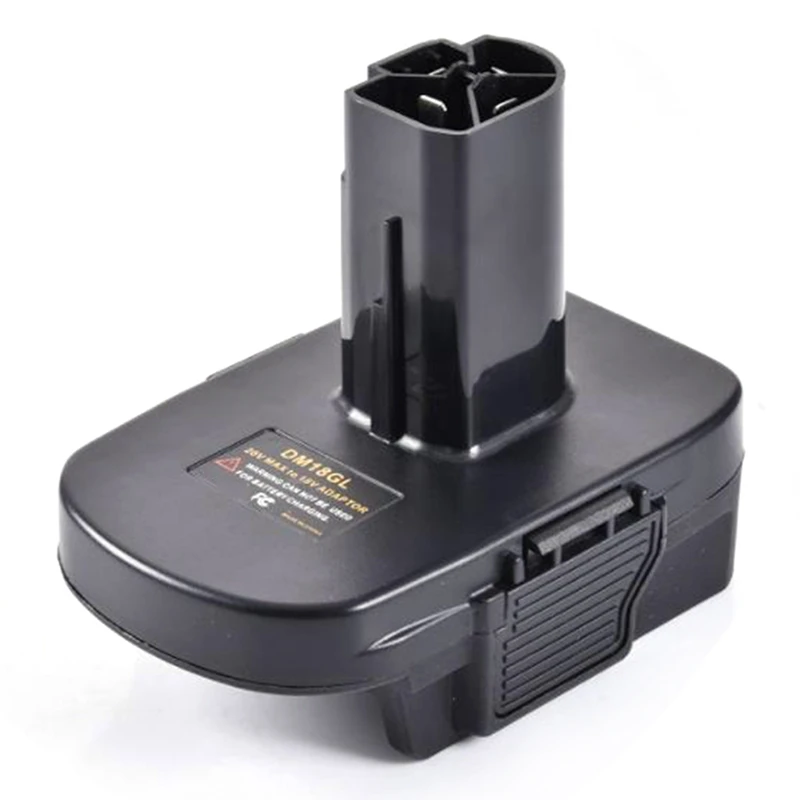 USB Battery Adapter DM18GL for Dewalt 20V for Milwaukeee 18V Convert to for Craftsman 19.2 Volt Lithium-Ion Battery
USB Battery Adapter DM18GL for Dewalt 20V for Milwaukeee 18V Convert to for Craftsman 19.2 Volt Lithium-Ion Battery