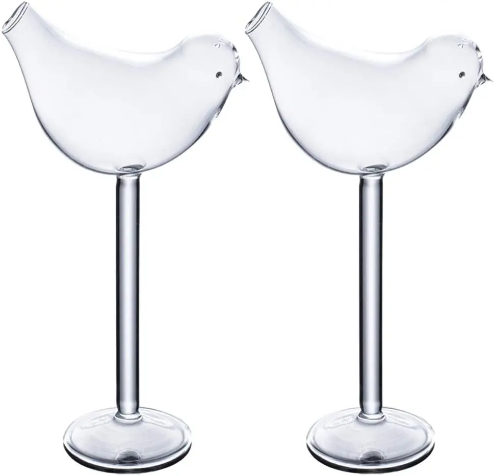 2PC Creative Cocktail Glass Bird/Swan/Body Shape Personality Molecular Smoked Goblet Party Bar Drinking Cup Wine Juice Cup
2PC Creative Cocktail Glass Bird/Swan/Body Shape Personality Molecular Smoked Goblet Party Bar Drinking Cup Wine Juice Cup