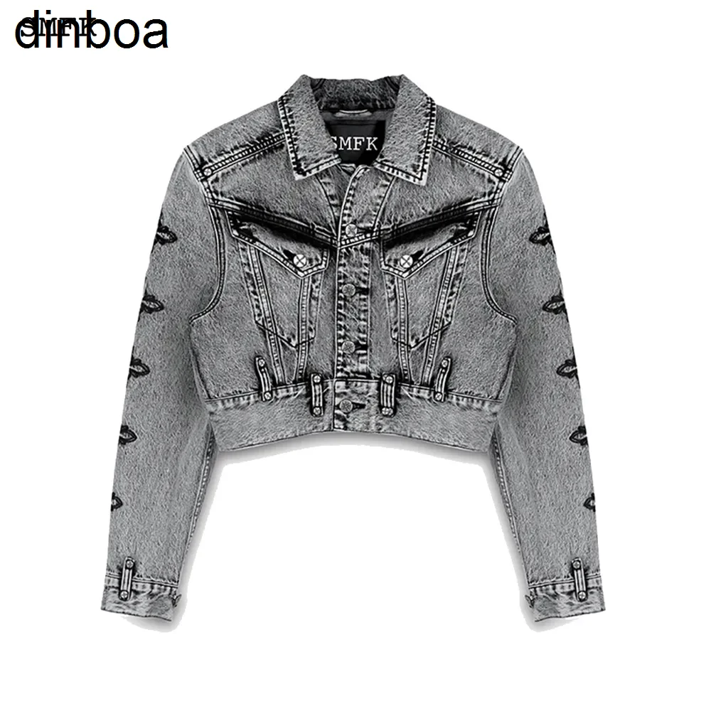 Джинсовая куртка Dinboa-magnolia Cross Biker, Женские базовые пальто, новинка 2022, модная женская Повседневная Верхняя одежда с длинным рукавом, джинсовая куртка
Джинсовая куртка Dinboa-magnolia Cross Biker, Женские базовые пальто, новинка 2022, модная женская Повседневная Верхняя одежда с длинным рукавом, джинсовая куртка