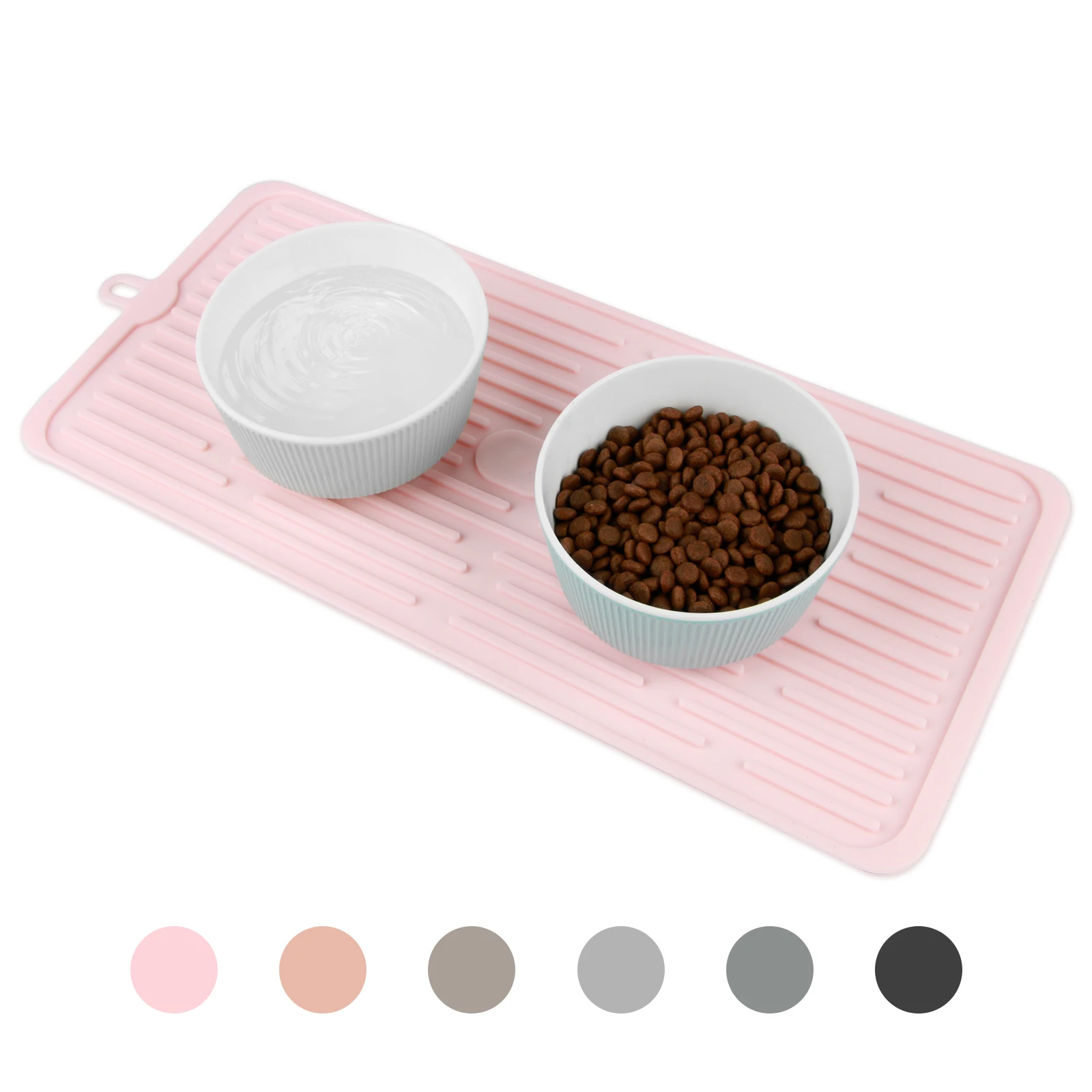 Pet Placemat for Dog and Cat, Mat for Prevent Food and Water Overflow, Suitable for Medium and Small Pet, Grey,
Pet Placemat for Dog and Cat, Mat for Prevent Food and Water Overflow, Suitable for Medium and Small Pet, Grey,