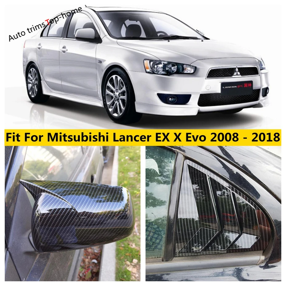 Rearview Mirror Cap / Rear Window Louver Shutter Side Vent Panel Cover Trim For Mitsubishi Lancer EX X Evo 2008-2018 Accessories
Rearview Mirror Cap / Rear Window Louver Shutter Side Vent Panel Cover Trim For Mitsubishi Lancer EX X Evo 2008-2018 Accessories