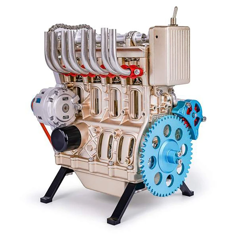 Full Metal Engine Model Desktop Unassembled 4 Cylinder Inline Car Engine Model Building Kit Mini DIY Adult Engine Model
Full Metal Engine Model Desktop Unassembled 4 Cylinder Inline Car Engine Model Building Kit Mini DIY Adult Engine Model