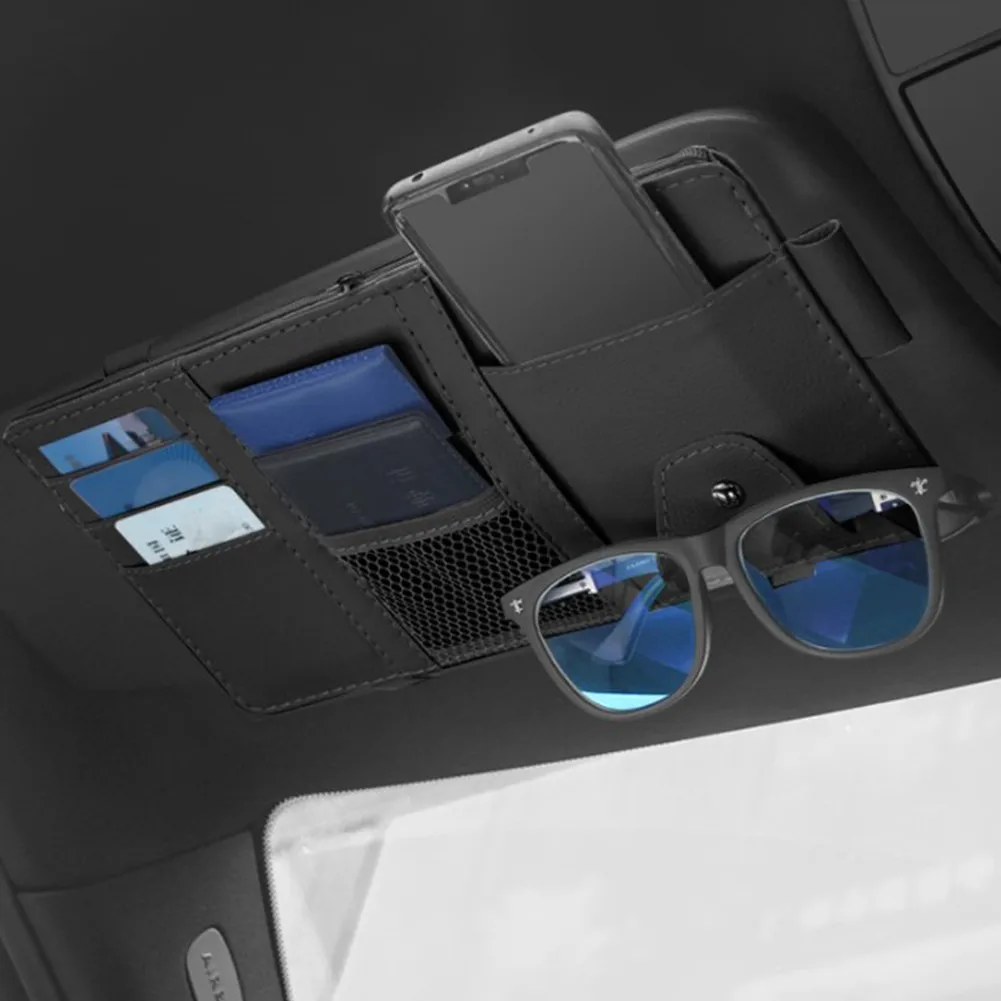 Sun Visor Storage Box Card Sunglasses Holder Multi-pocket 29*15*1cm Car Organizer Soild Color Sunglasses Clip Stowing
Sun Visor Storage Box Card Sunglasses Holder Multi-pocket 29*15*1cm Car Organizer Soild Color Sunglasses Clip Stowing